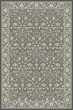 Dywan wełniany do salonu ITAMAR Popiel Chodnik ISFAHAN