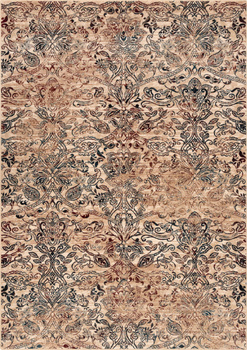 Dywan wełniany do salonu Agnella ROMINA Szmaragd ISFAHAN