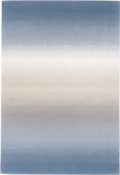 Dywan wełniany do salonu OMBRE Niebieski ISFAHAN