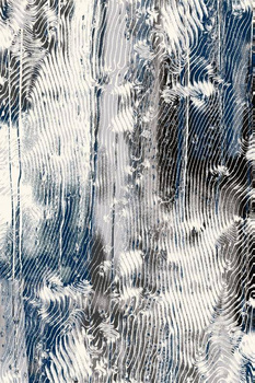 Dywan wełniany do salonu ORNAN Jasny Szary ISFAHAN