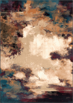 Dywan wełniany do salonu Agnella VIVIO Bordo ISFAHAN