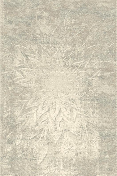 Dywan wełniany do salonu Agnella NEXTO Len Beżowo Szary ISFAHAN