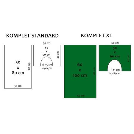 Dywan do łazienki Montana XL - EDREM - różowy