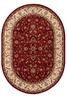 Dywan wełniany do salonu Dywilan ARIES Rubin Owal OMEGA